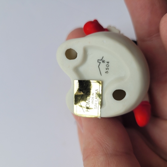 Vintage Homco Snowman Family Ceramic Winter Holiday Decor Lot Of 3 - Picture 9 of 10